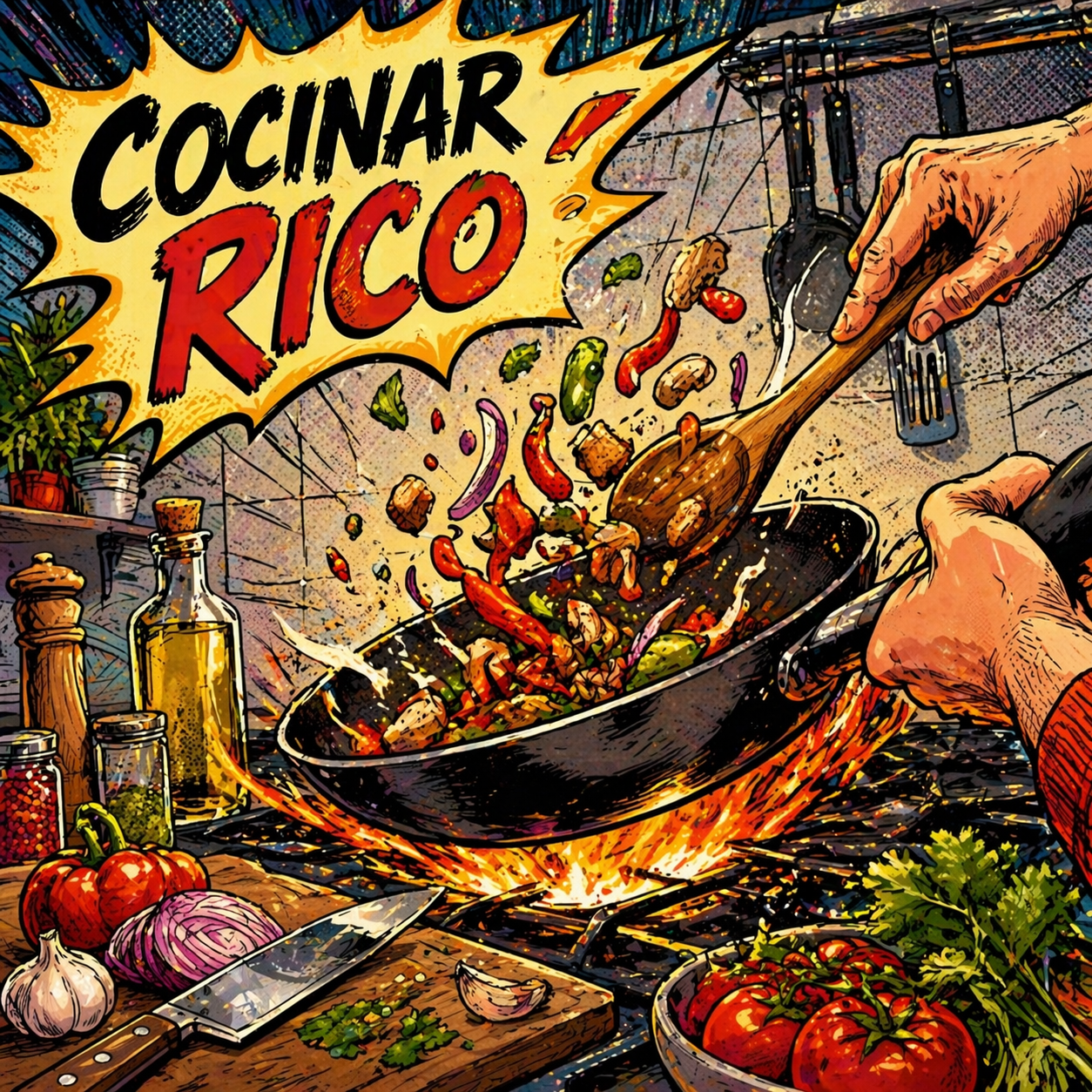 Imagen de cocinar